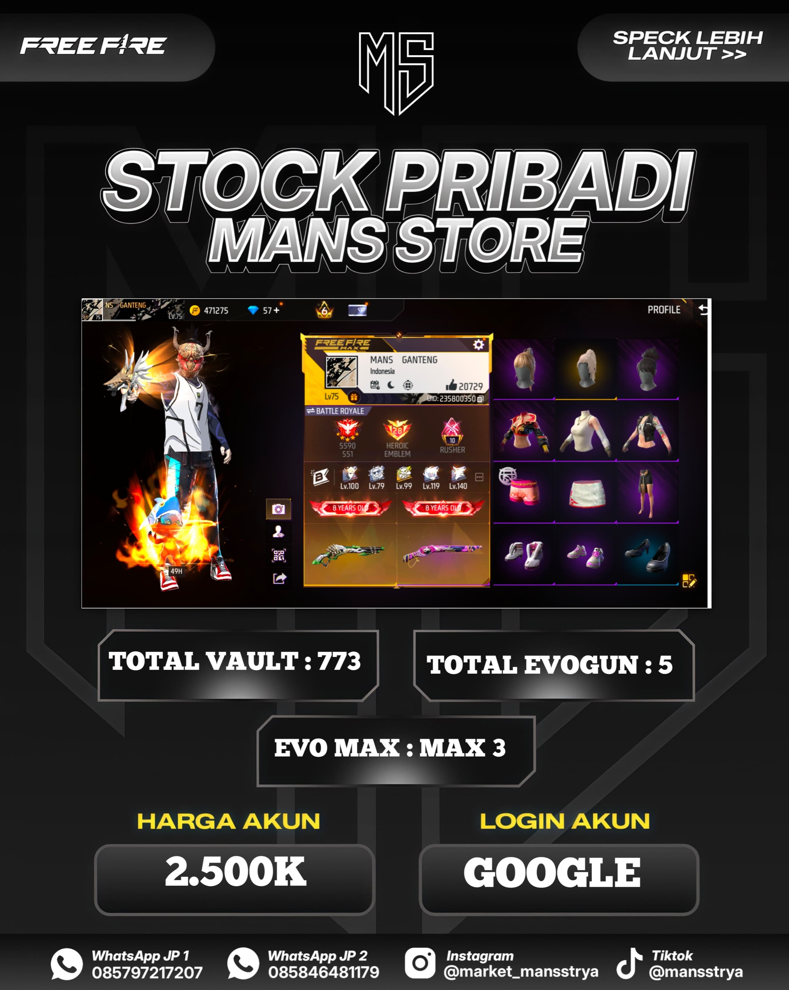 FREE FIRE 007